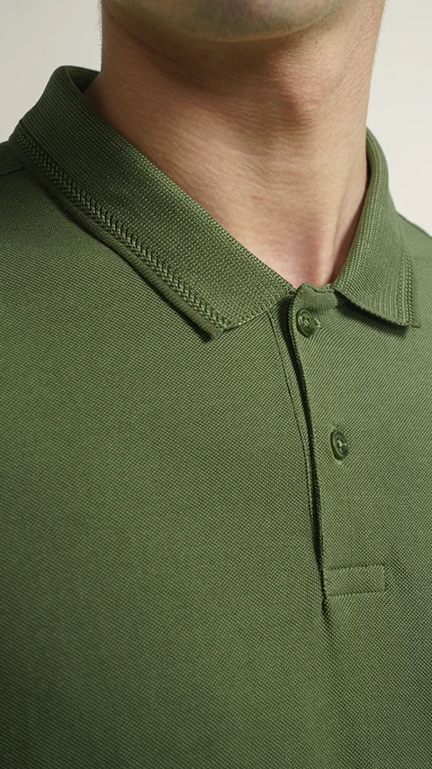 Constant All-Degree Pique Polo Forest Green