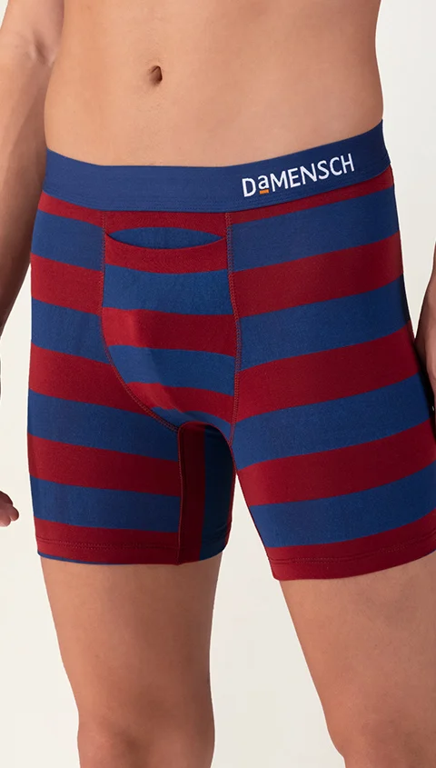 Deo-Soft Boxer Briefs Cabana Blue