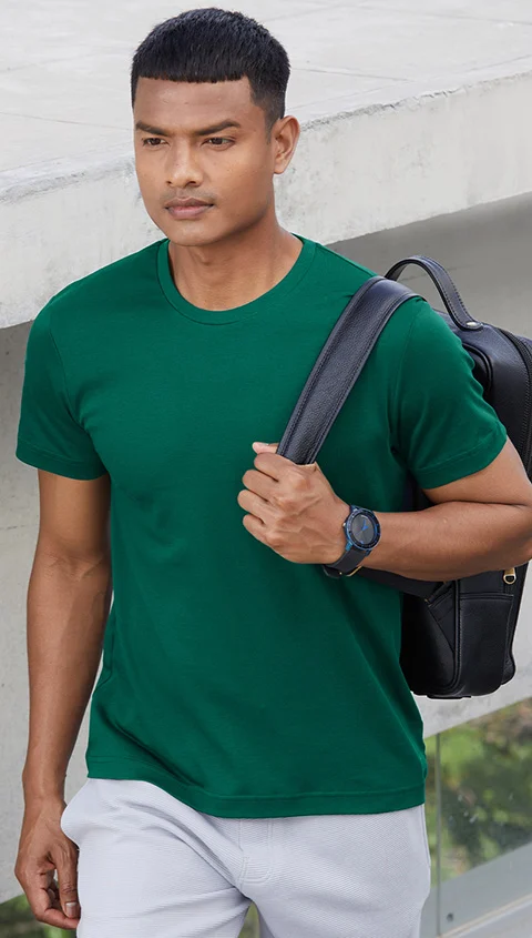500 Day T-Shirt Ocean Green