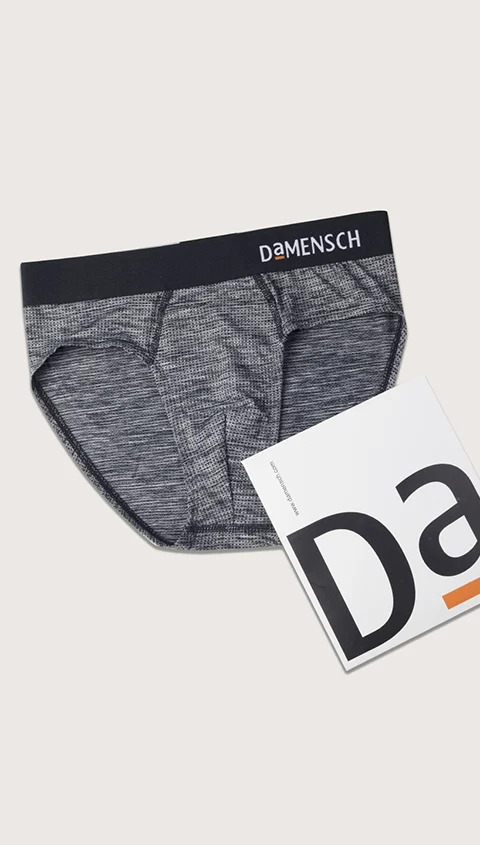 Deo-Soft Brief Charcoal Black