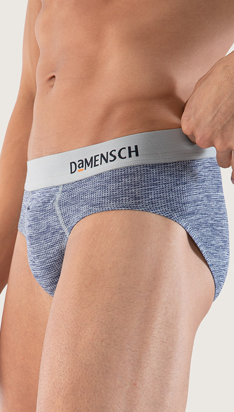 Deo Soft Brief Underwear Brief Midnight Blue DaMENSCH