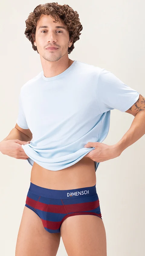 Deo-Soft Briefs Cabana Blue