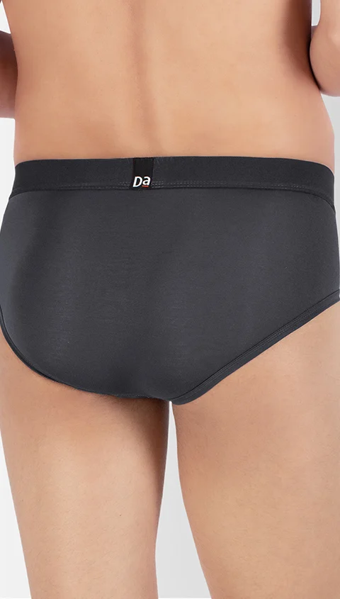 Value-Deal Deo-Soft Briefs Blayze Grey, Denim Blue