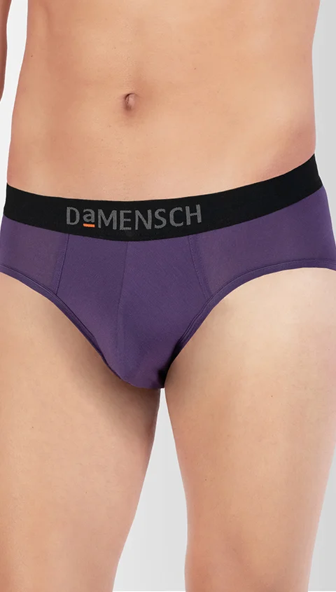 Deo-Soft Briefs Grape