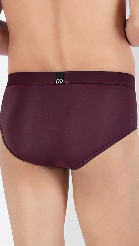 Value-Deal Deo-Soft Briefs Potent Purple, Wayne Black