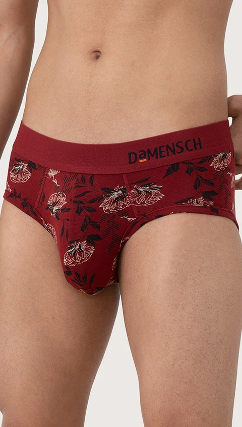 Deo-Soft Briefs Sangria Wine