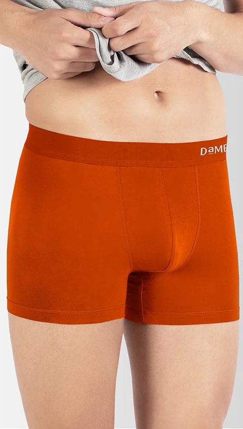 Value-Deal Deo-Soft Trunks Breezy Black, Gold Flame