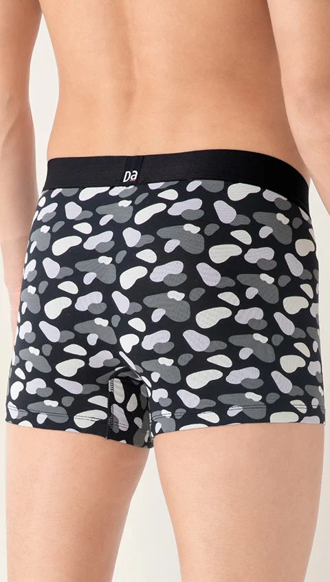 Value-Deal Deo-Soft Trunks Breezy Black, Gold Flame