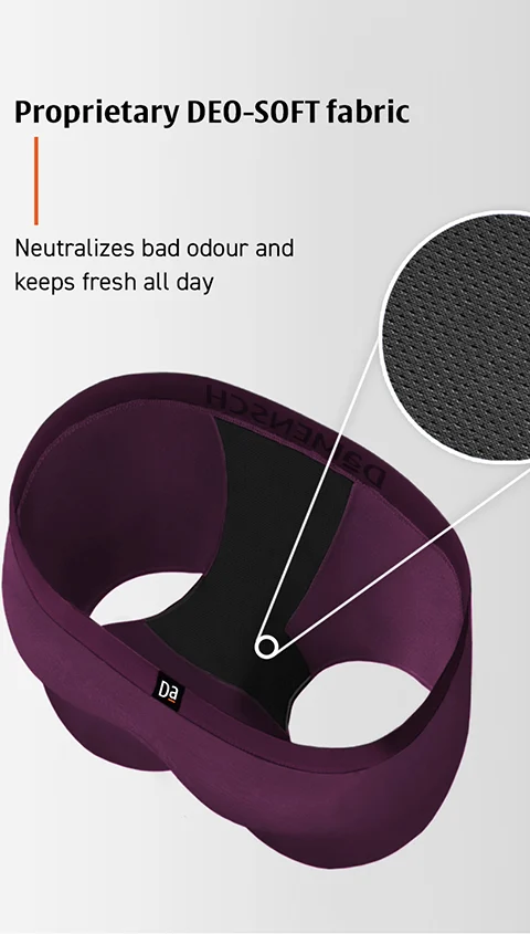 Value-Deal Deo-Soft Trunks Space Grey, Potent Purple, Navy Knots