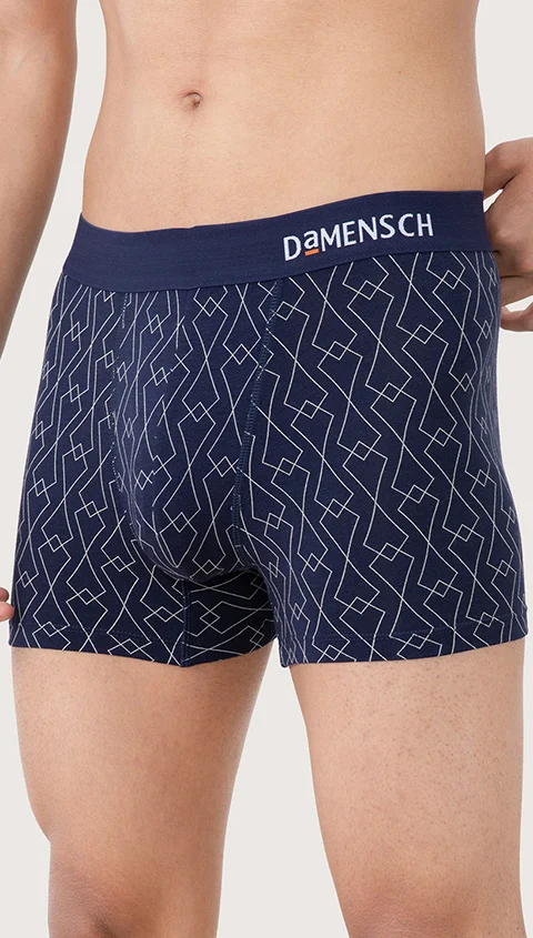 Value-Deal Deo-Soft Trunks Space Grey, Potent Purple, Navy Knots