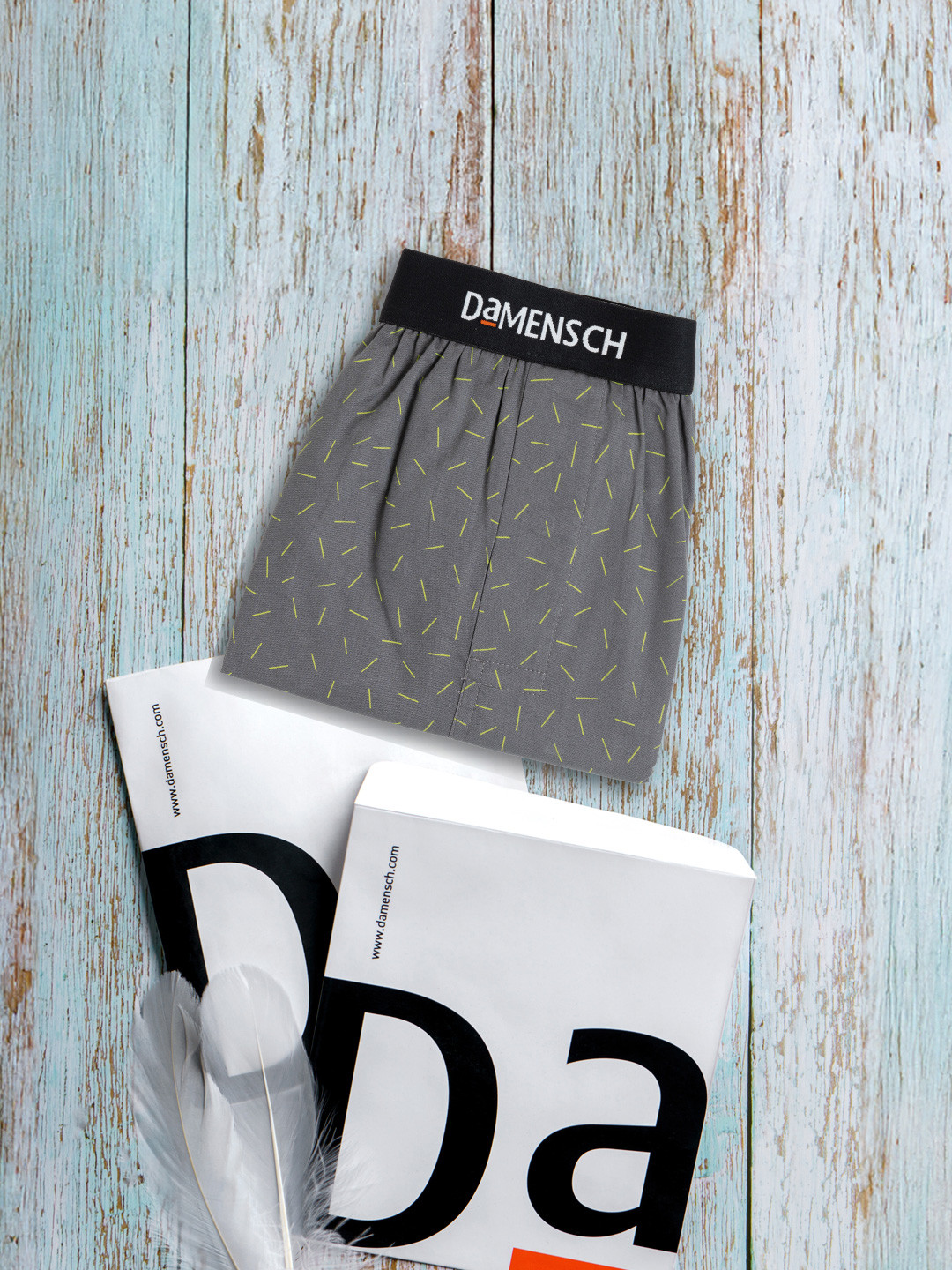 BREEEZE Ultra-light Inner Boxers Alberta Grey