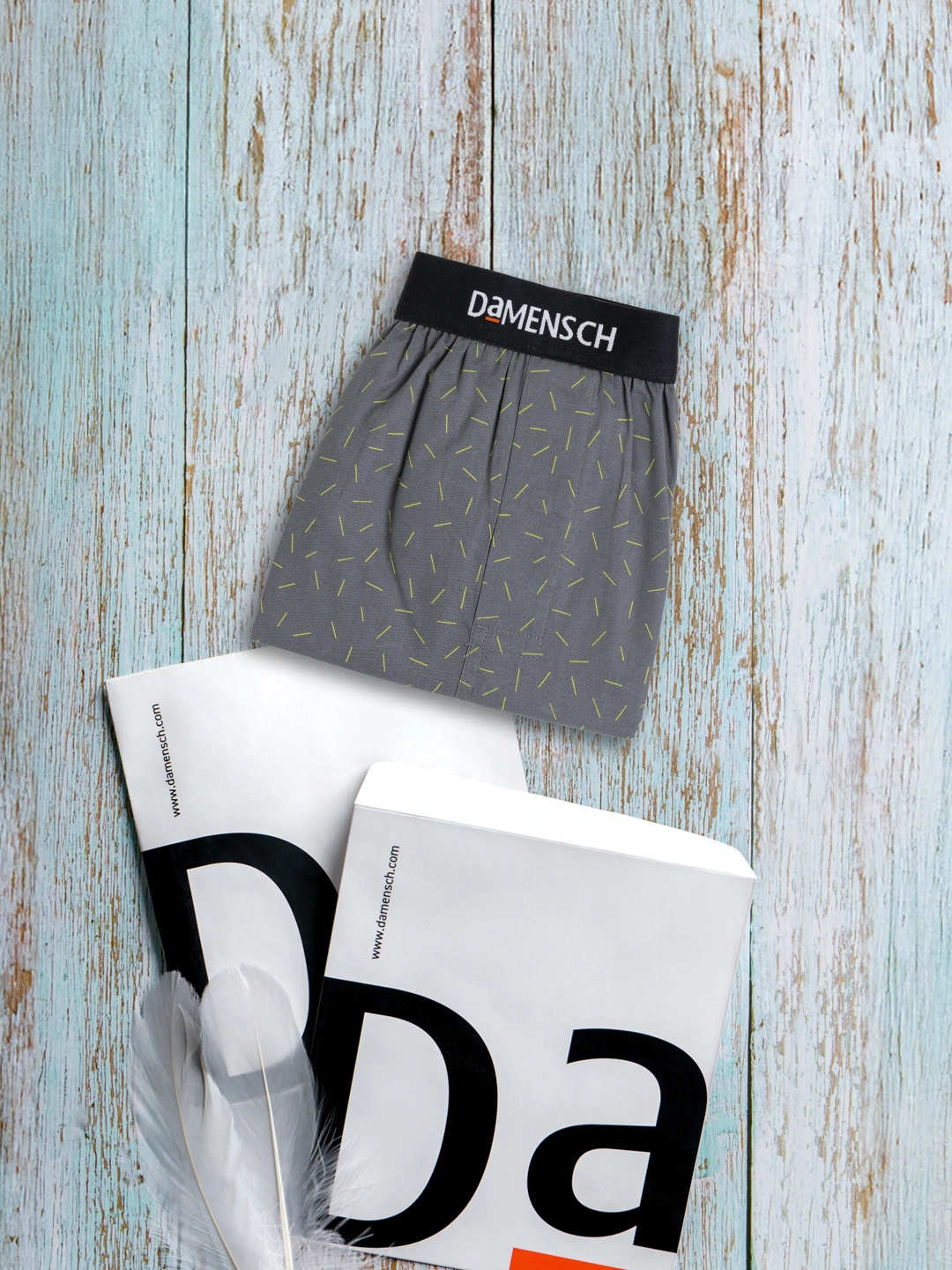 BREEEZE Ultra-light Inner Boxers Alberta Grey