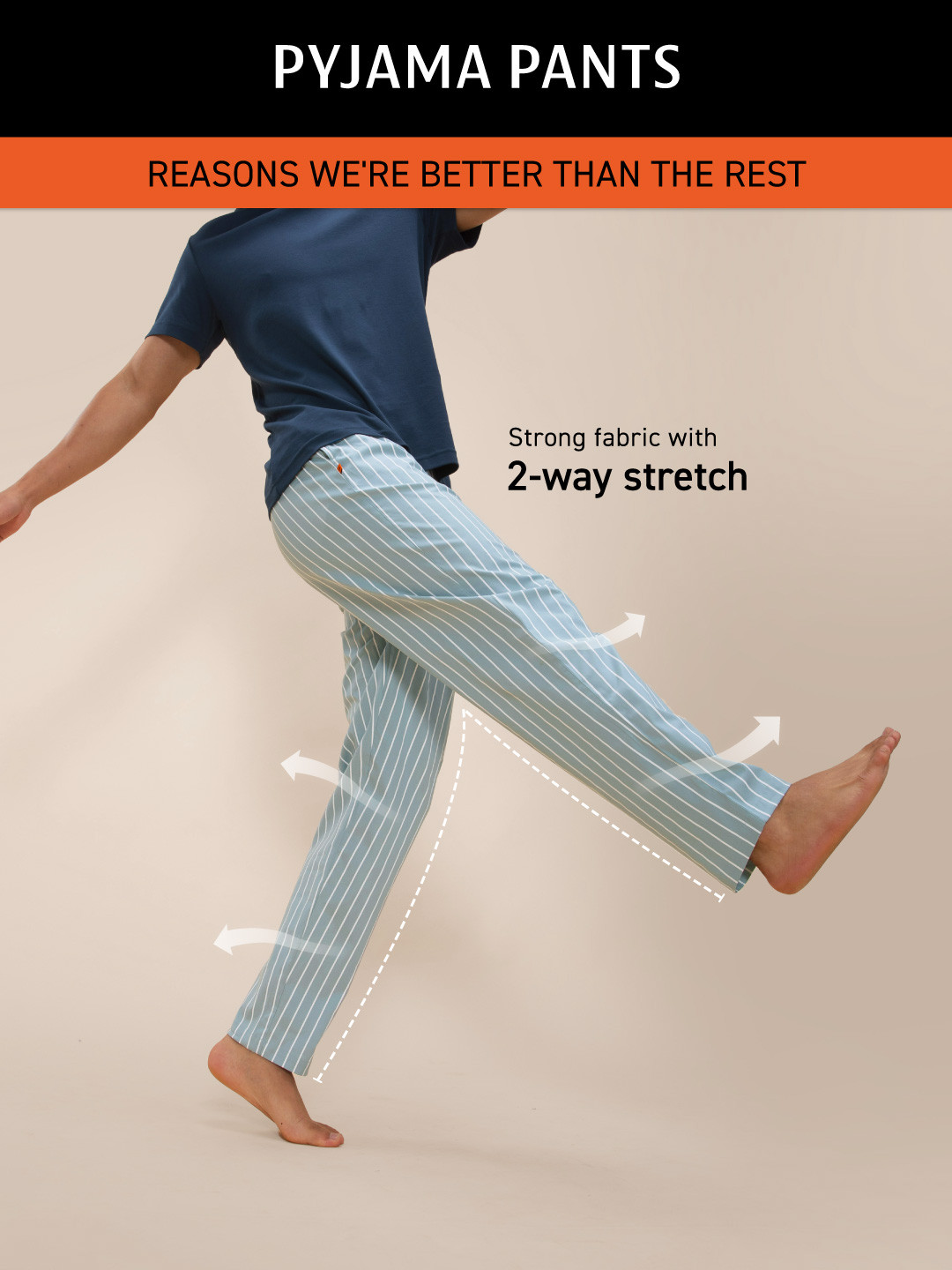 The Stretch Pyjama Pants