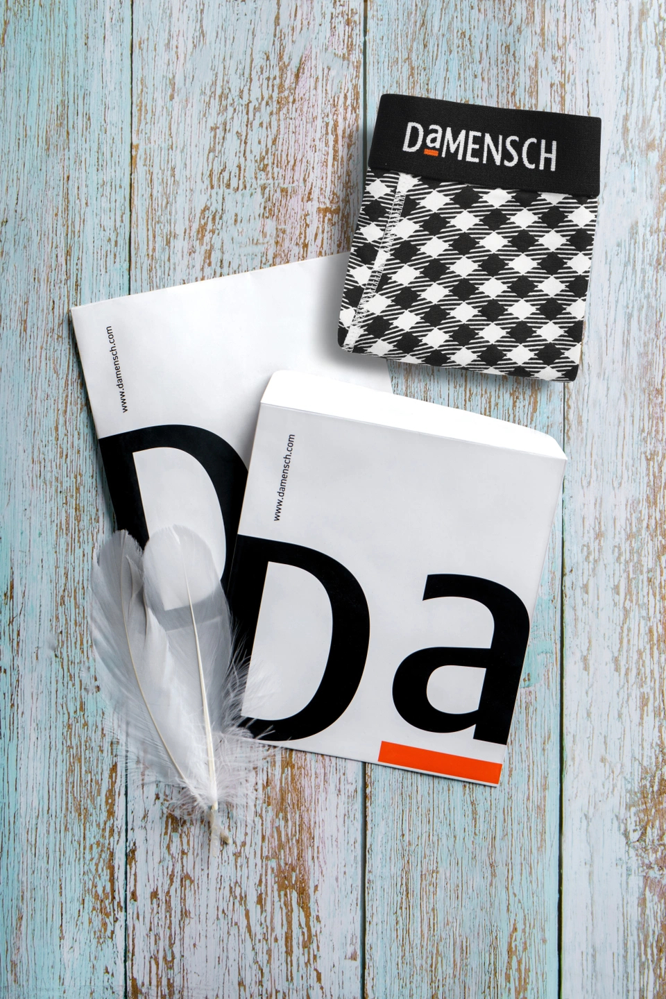 Deo-Soft Trunks Black Check & Mate