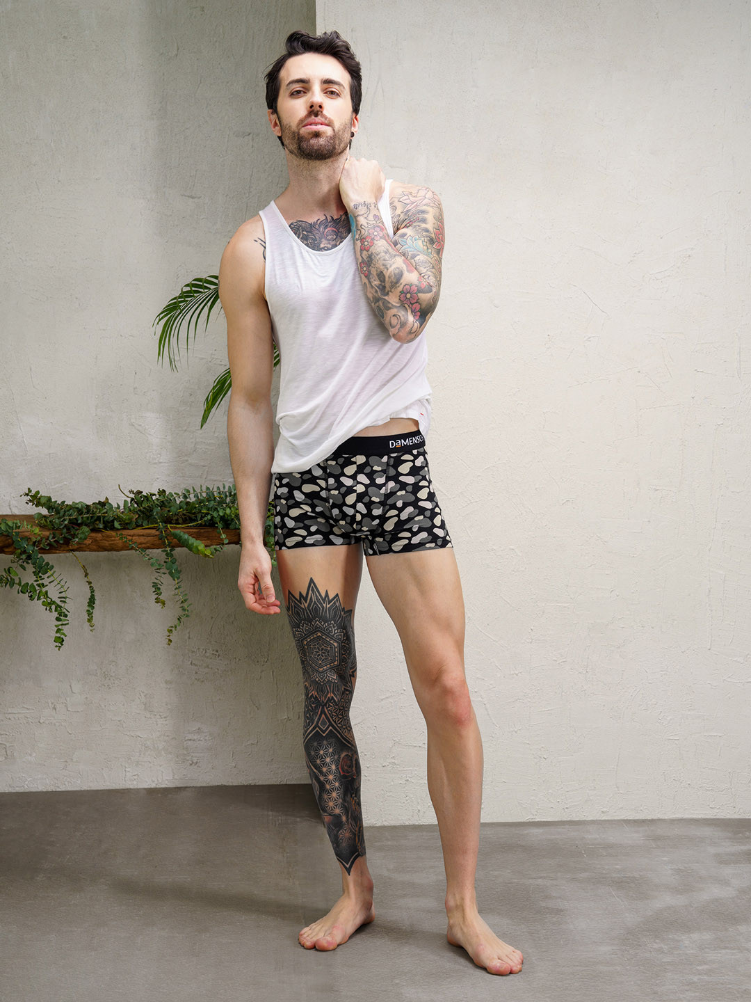 Deo-Soft Trunks Breezy Black