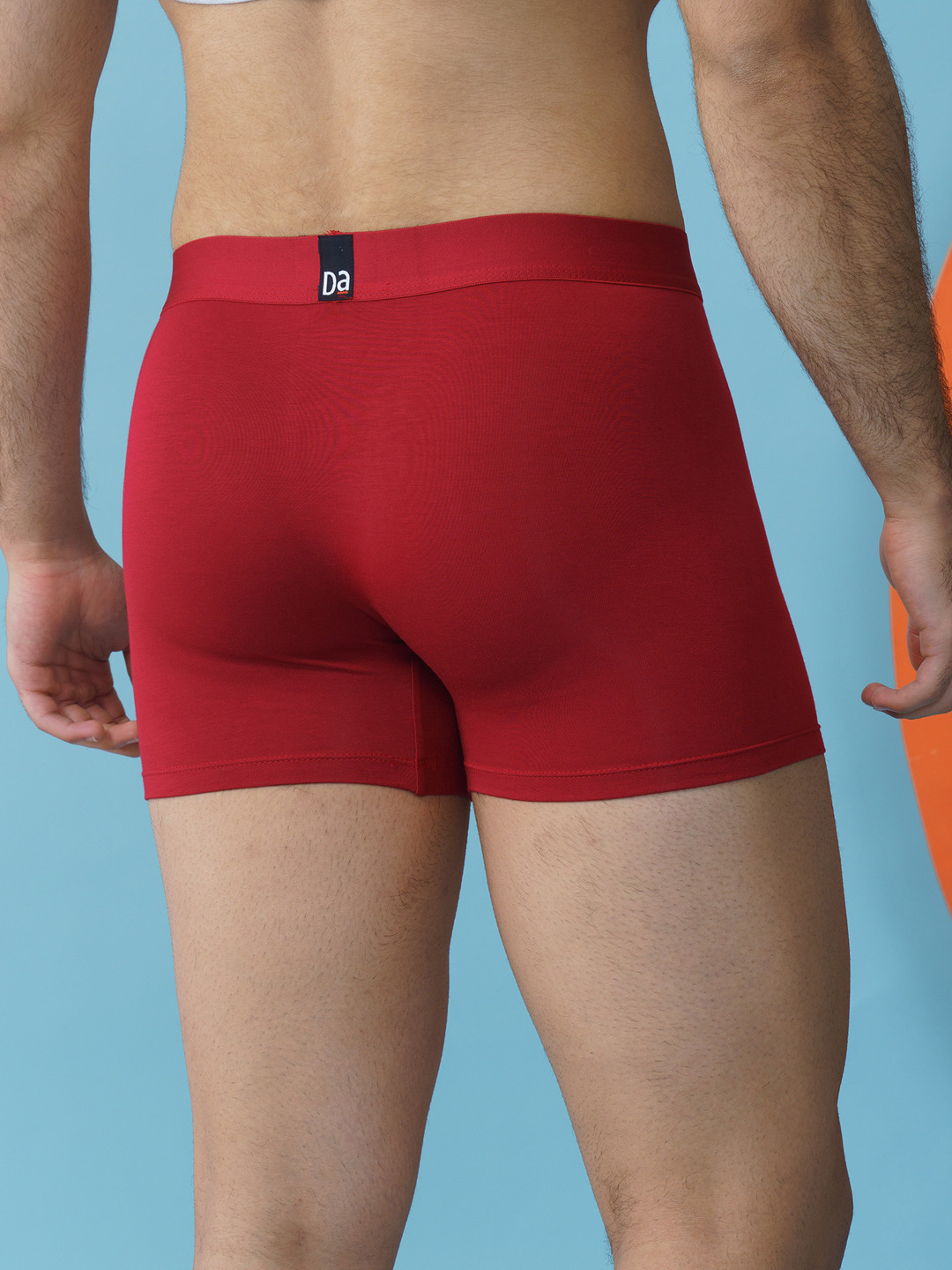 Deo-Soft Trunks Bold-Tango Red