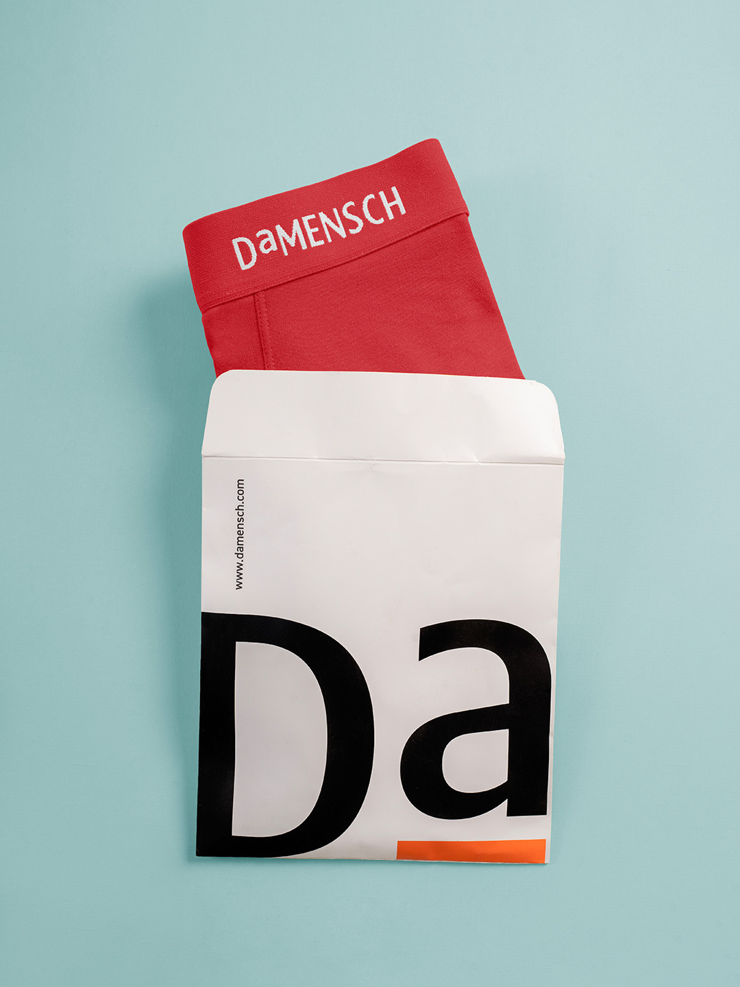 Deo-Soft Trunks Bold-Tango Red