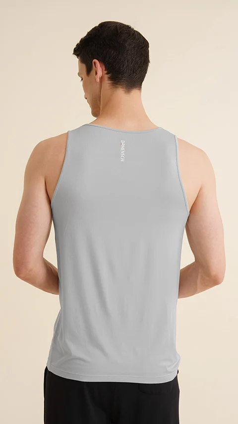 Neo-Skin Bamboo Vest Round Neck Micro Chip