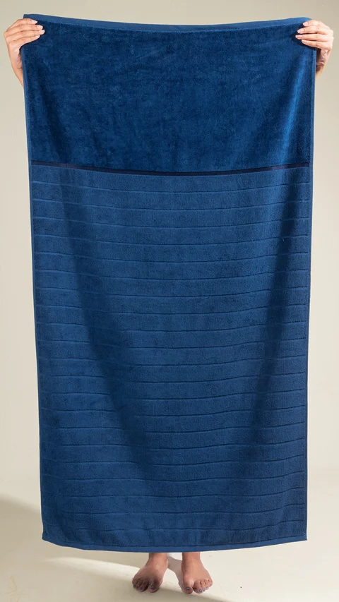 Better-Basic Bath Towels- Pack Of 2 (Nightfall Blue)