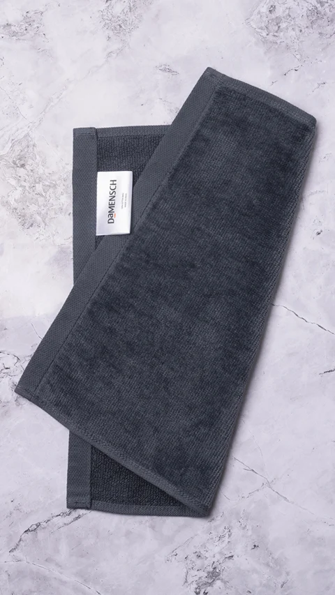 Better-Basic Face Towels- Pack Of 2 (Midday Maroon, Twilight Grey)