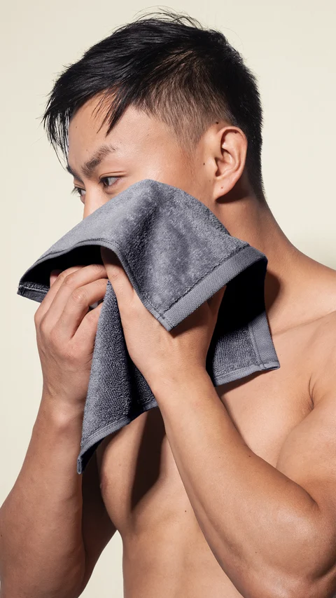 Better-Basic Towels- Pack Of 6 (Twilight Grey, Nightfall Blue)