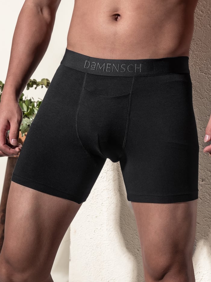 Deo-Soft Boxer Briefs Jet Black