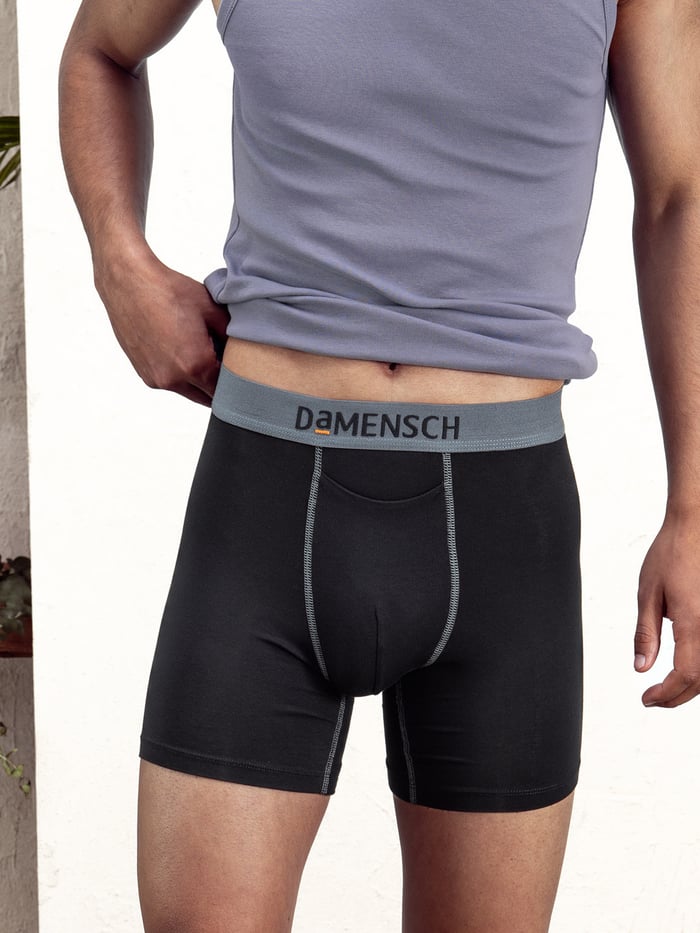 Deo-Soft Boxer Briefs Klintt Black