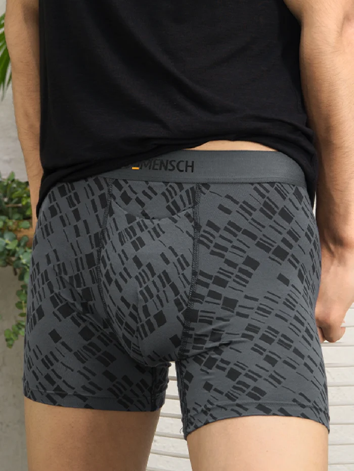 Deo-Soft Boxer Briefs Hybrid Grey