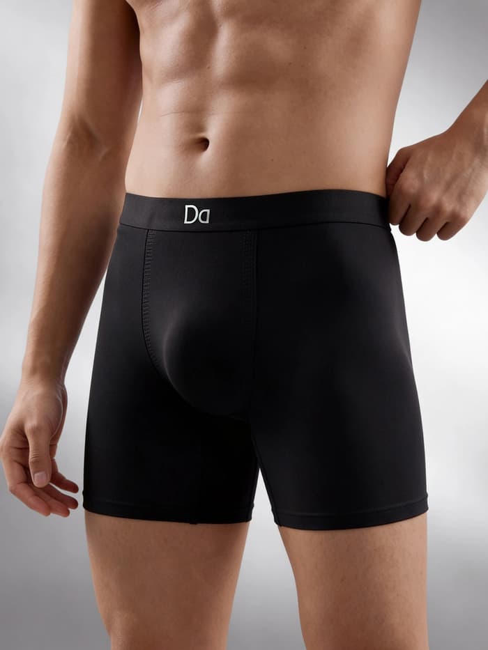 Bonded Solid Boxer Briefs