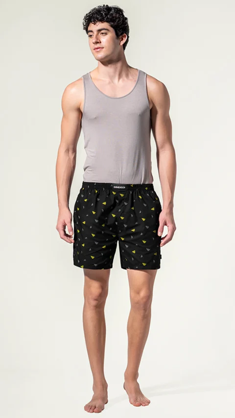 BREEEZE Ultra-light Boxer Shorts Sydney Black