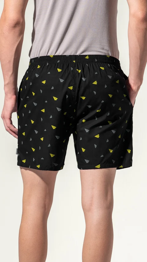 BREEEZE Ultra-light Boxer Shorts Sydney Black