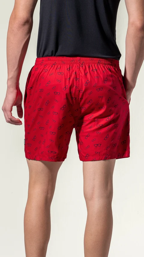 BREEEZE Ultra-light Boxer Shorts Tahiti Red