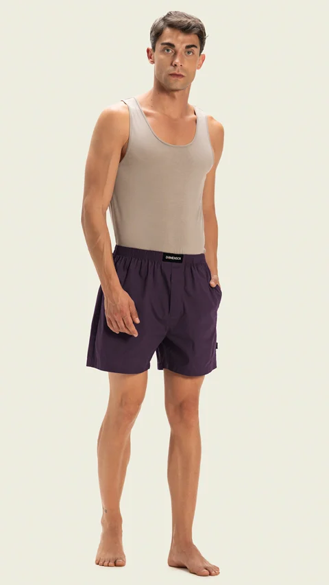 BREEEZE Ultra-light Boxer Shorts Midnight Violet