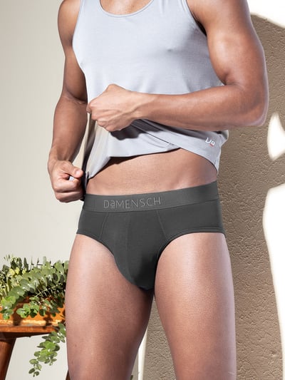 Deo-Soft Briefs Blayze Grey