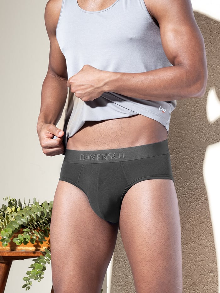 Deo-Soft Briefs Blayze Grey
