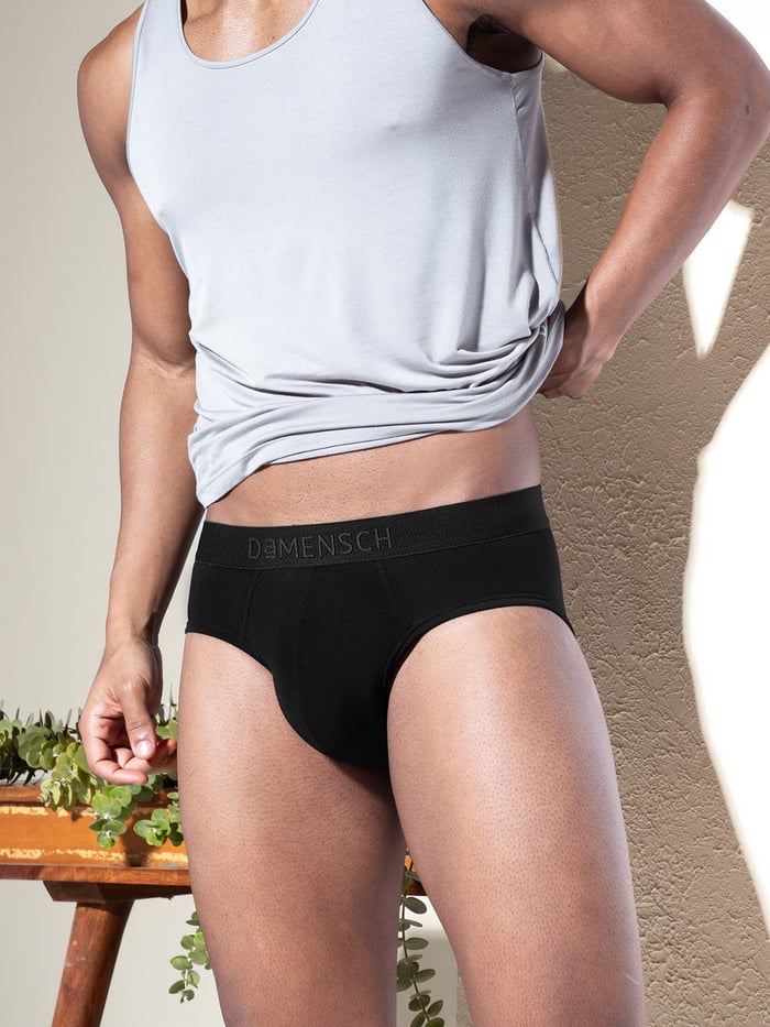Deo-Soft Briefs Wayne Black