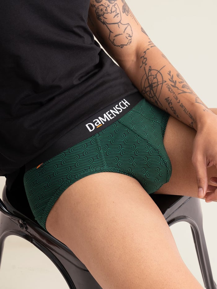 Deo-Cotton Brief- Forest Biome
