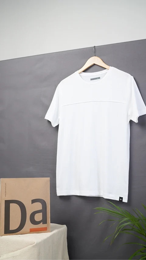 Breeeze Ultra-Light Solid T-Shirt Cloud White