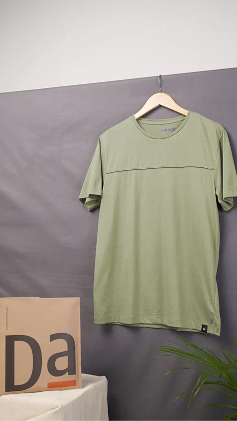 Breeeze Ultra-Light Solid T-Shirt Muted Sage