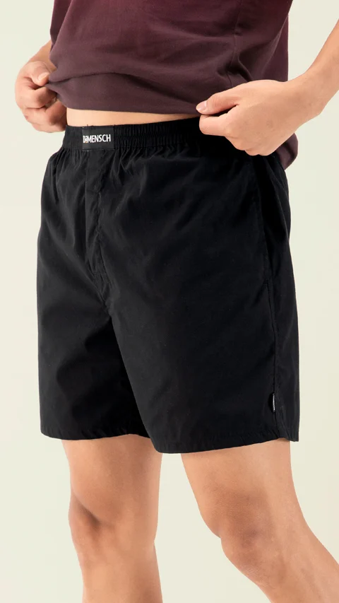 BREEEZE Ultra-light Boxer Shorts Cape Black