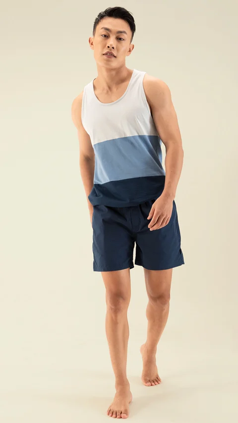BREEEZE Ultra-light Boxer Shorts Colombo Blue