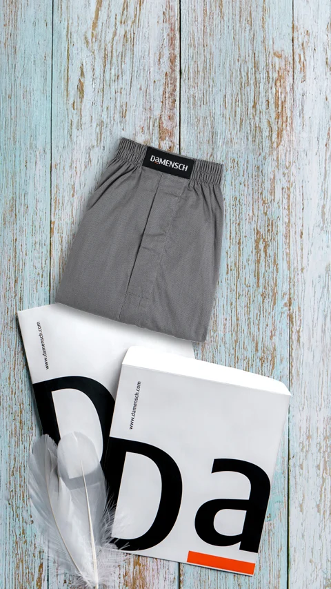 BREEEZE Ultra-light Boxer Shorts Las Grey