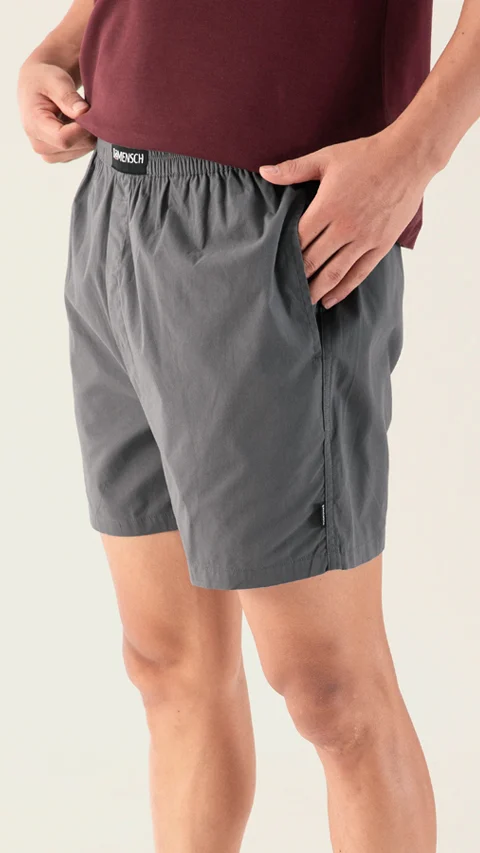 BREEEZE Ultra-light Boxer Shorts Las Grey