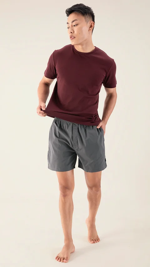 BREEEZE Ultra-light Boxer Shorts Las Grey