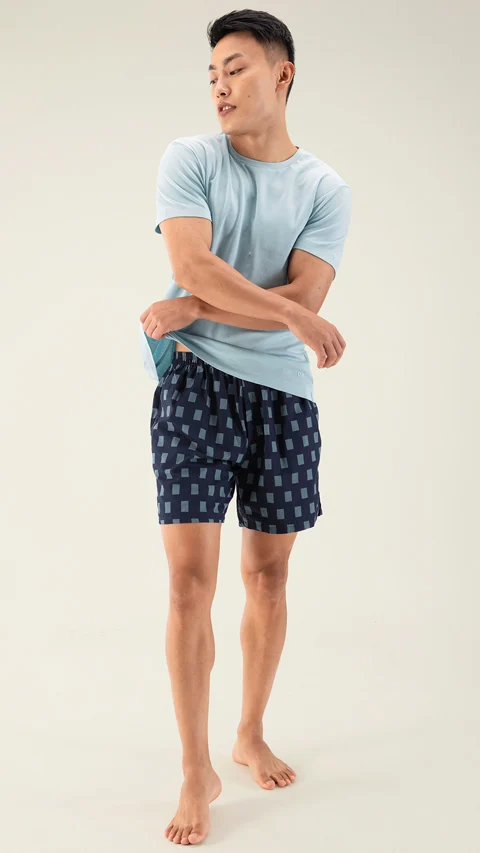 BREEEZE Ultra-light Boxer Shorts Miami Blue
