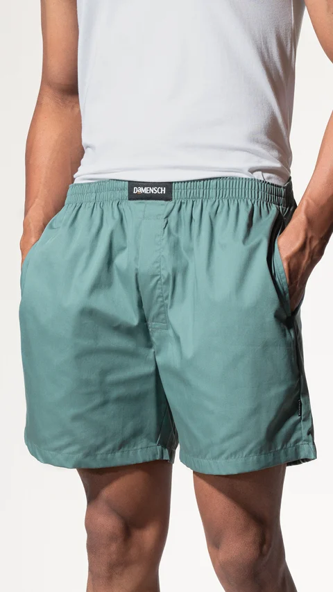 BREEEZE Ultra-light Boxer Shorts Relaxed Green