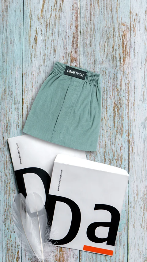 BREEEZE Ultra-light Boxer Shorts Relaxed Green