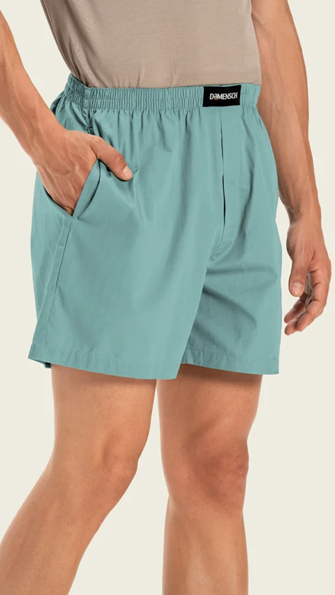 BREEEZE Ultra-light Boxer Shorts Relaxed Green
