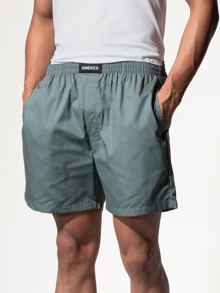 BREEEZE Ultra-light Boxer Shorts Relaxed Green