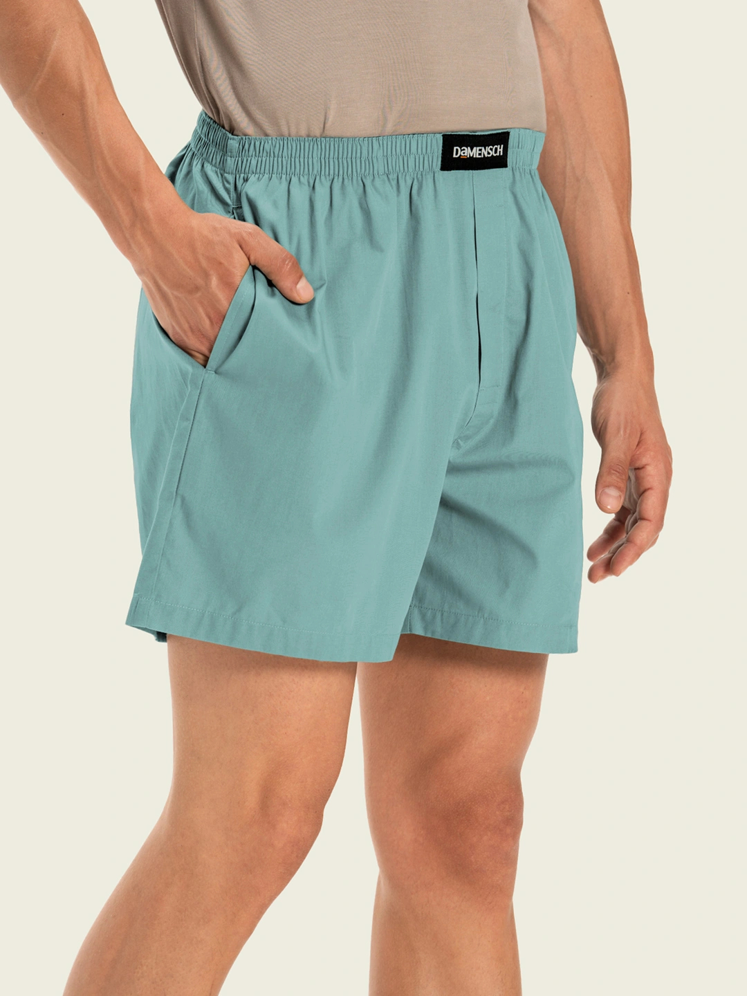BREEEZE Ultra-light Boxer Shorts Relaxed Green